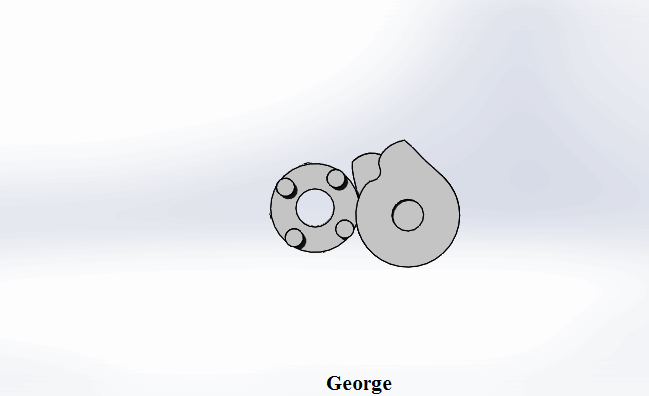 平行分度凸輪程序調試成功，隨便做了個GIF的頭像